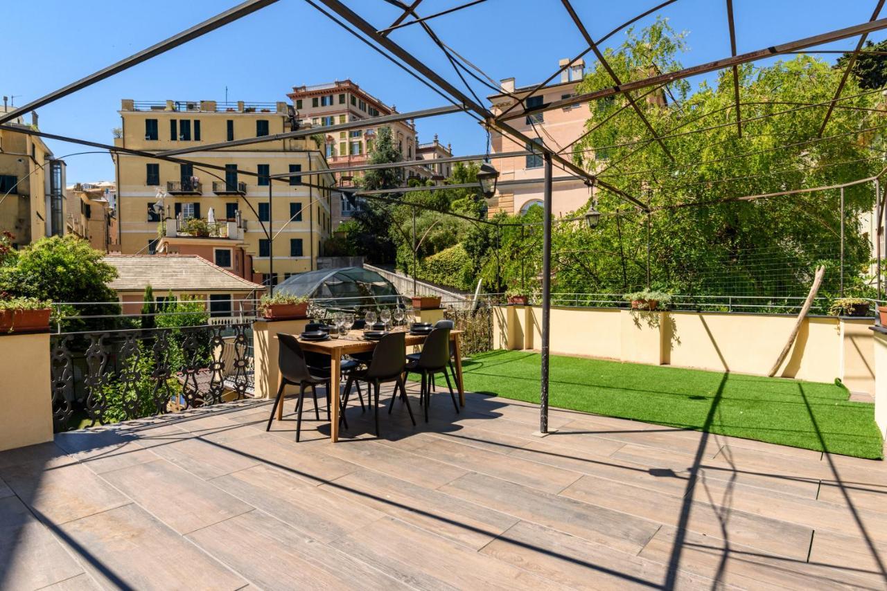 Esclusivo 130 Mq + Terrazzo Via San Vincenzo Apartment Genoa Exterior photo